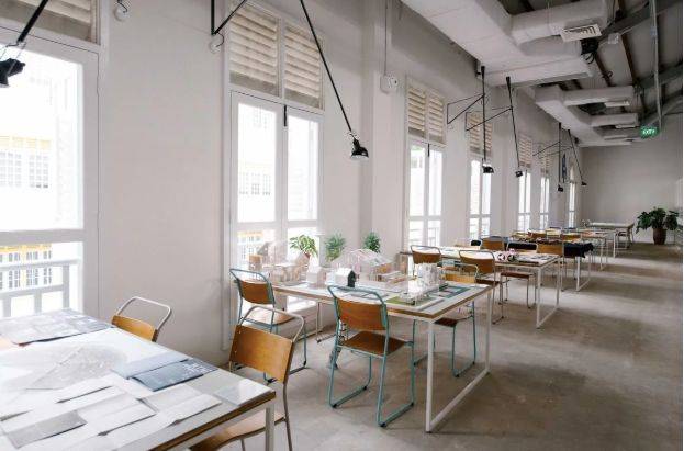 新加坡写字楼的新概念 ："共用工作空间"