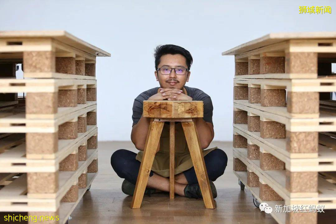 新加坡城市的另类魔术师:废木重生,化为家具