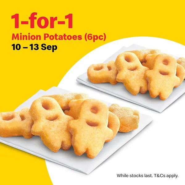 【下周优惠】新加坡小ck半价、麦当劳早餐买一送一