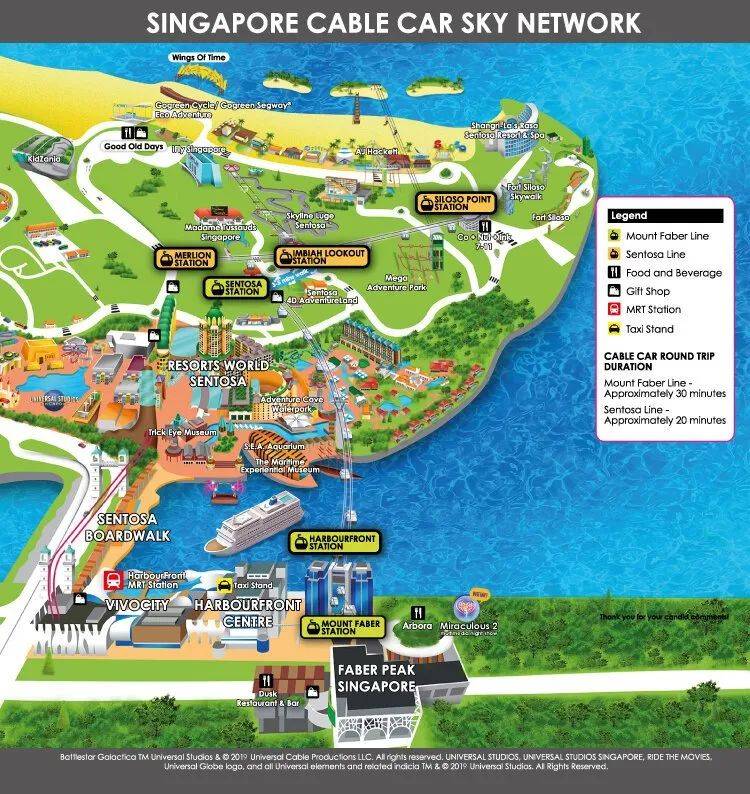 一边观景一边美餐,圣淘沙缆车空中餐厅现在半价别错过