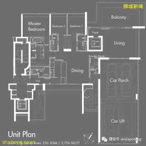 华彬 汉美登,尊贵第9邮区,稀缺大平层和永久地契,配备“停车入户”