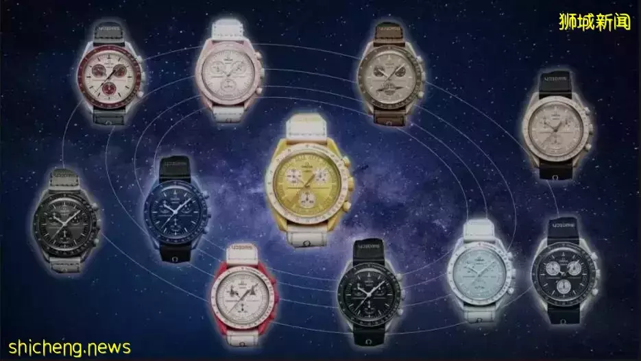 歐米茄聯名手表在新加坡遭哄搶，價格在網上被炒高14倍！妥妥的智商稅