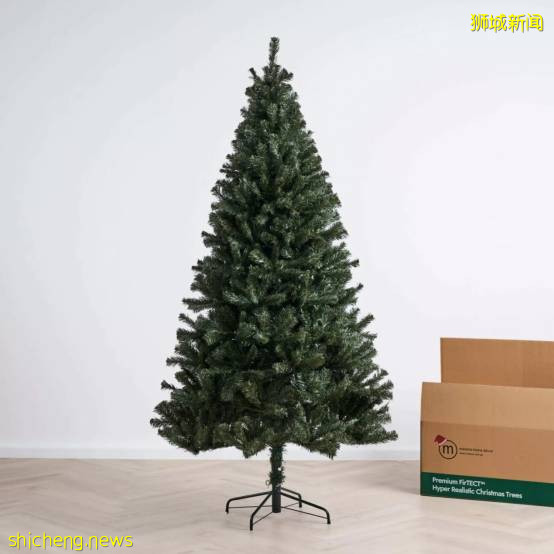 迎接溫暖聖誕季~新加坡這10個地方可以買到聖誕樹,快布置起來