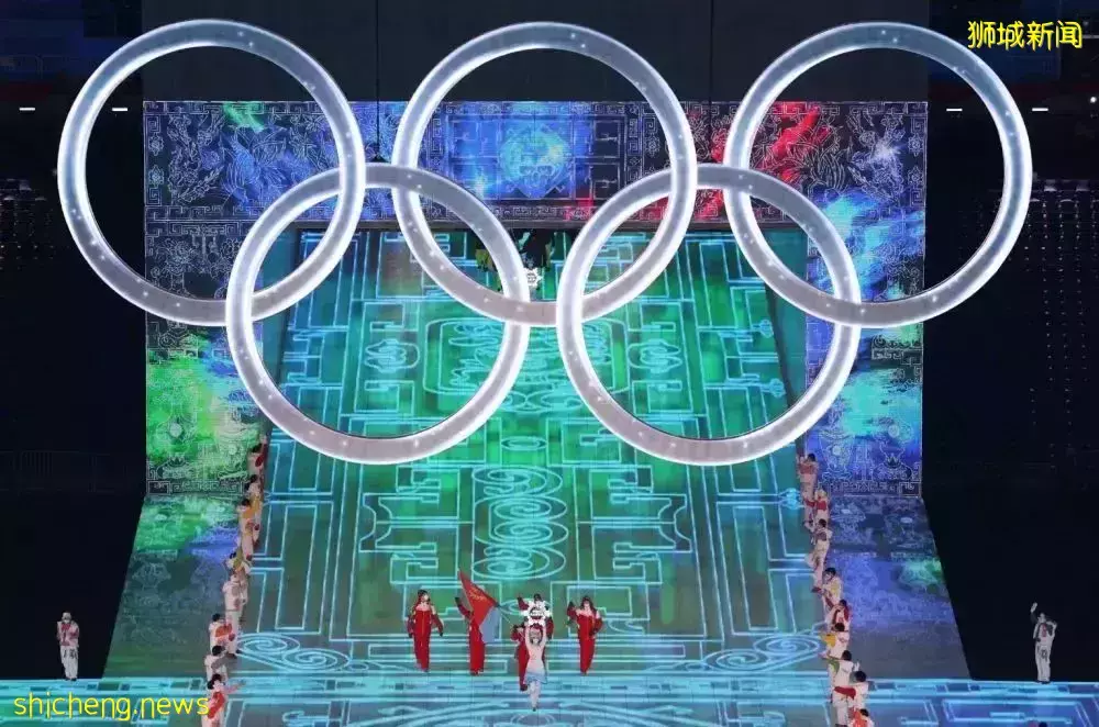 新加坡哈莉瑪總統表示：“北京冬奧會開幕式非常值得一看” ，哪個瞬間驚豔了你