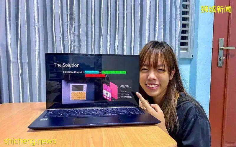 疫情期間老師戴口罩孩子怎麽學口語？新加坡共和理工學院學生設計智能産品來幫忙