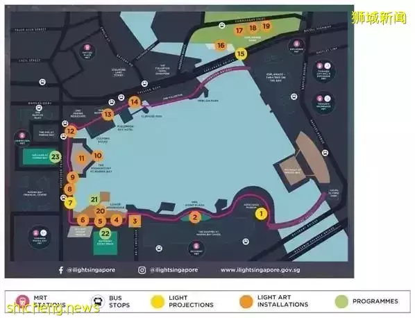 新加坡iLight灯光艺术节强势回归!光影交错,炫彩夺目