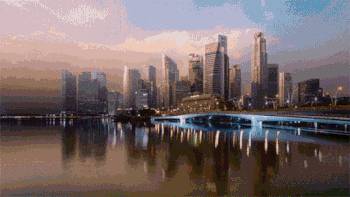 夜幕下的新加坡,有多美