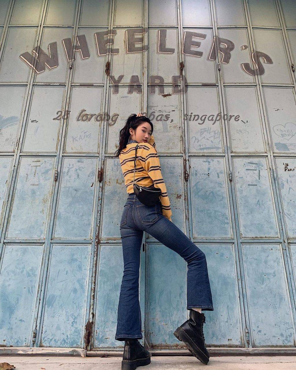 舊倉庫的秘密🤫 Wheeler's Yard獨立式單車咖啡廳🚴‍♀️ 硬朗工業風+藍色大閘門個性又帶感