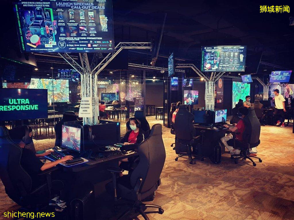新加坡最大的Esport游戏吧@免费玩!游戏迷、御宅族天堂