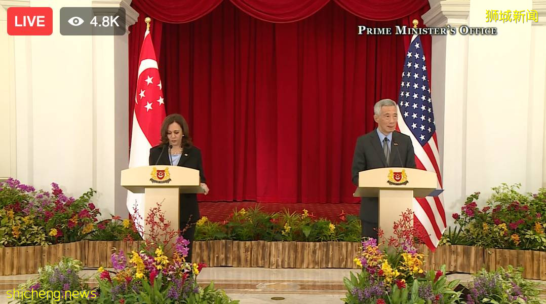 美國副總統來訪新加坡，李顯龍總理：考慮對美國開放邊境