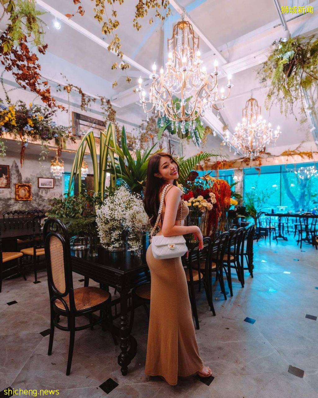 福康宁公园宝藏餐厅!Le Jardin法式田园风、鲜花绿植环绕💐新加坡版的小巴黎🇫🇷