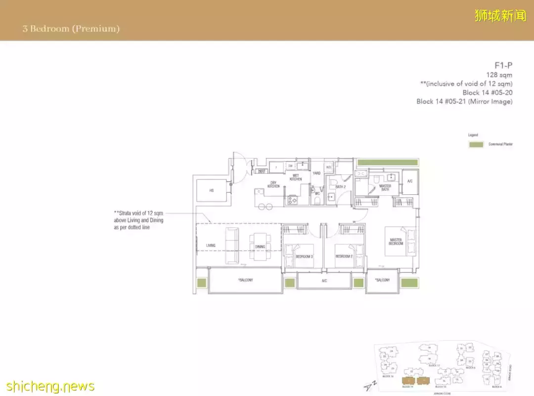 新加坡又出全景观公寓,示范了真正的花园式小区