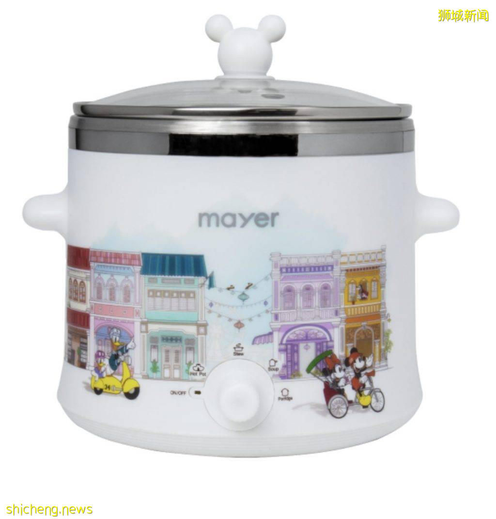 Mayer x Disney新聯名!顔值超高白色系小家電值得Get
