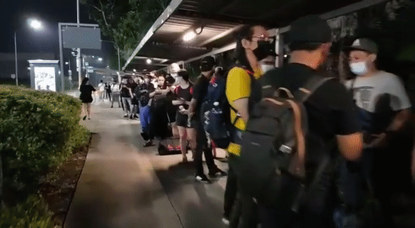 10000人!实拍新马通关历史一刻:长堤狂奔、百米人龙、深夜欢呼