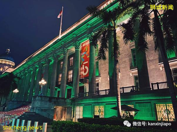 新加坡周末亮“绿光”，连李显龙都在拍！你有看到吗