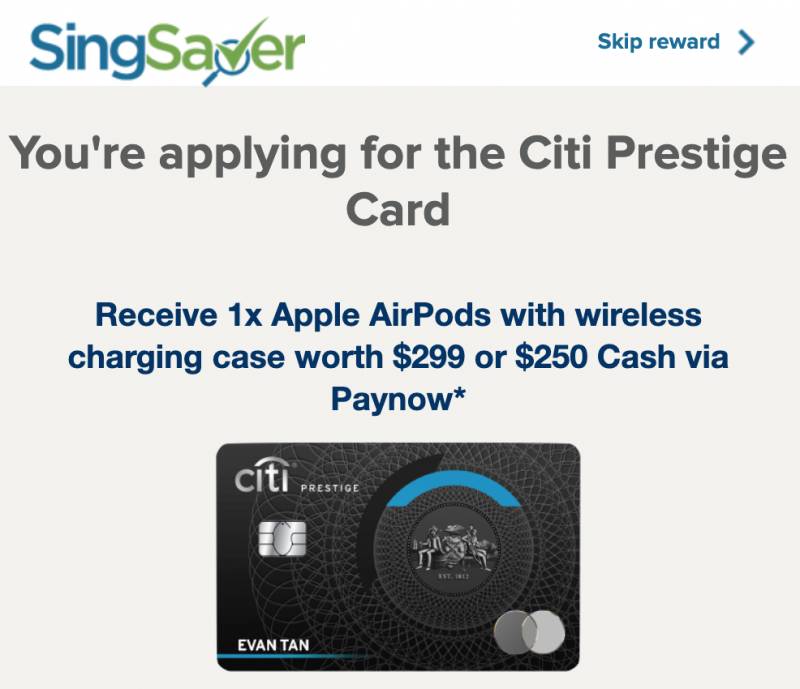 🎅🎁12月新加坡申請信用卡指南！申請就免費領Apple AirPods, Garmin運動手表, 還有250現金送給你