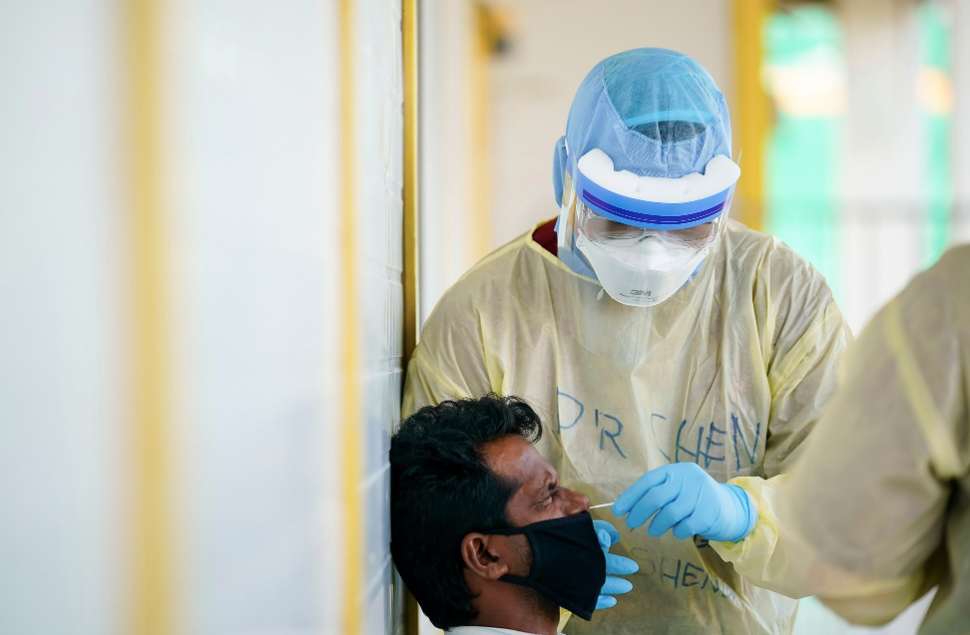 新增xxx例，累计1.万 | 新加坡被检测客工确诊率高达50%！