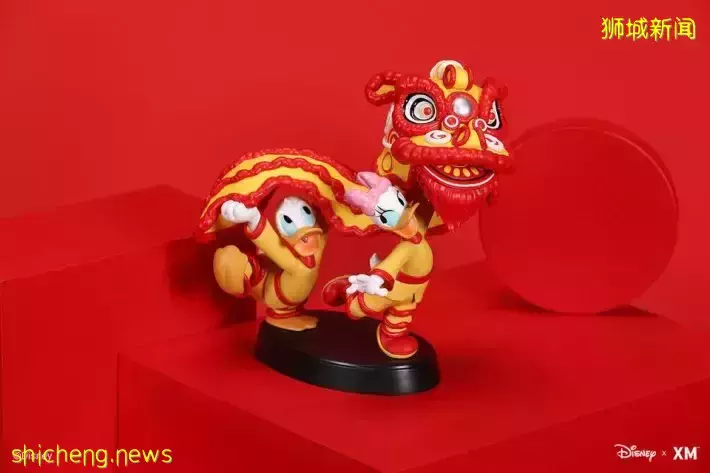 滨海湾花园全新迪士尼春节主题展!4m高的米奇、限量春节主题手办