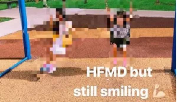 带手足口症孩子到游乐场 狮城妈妈挨轰