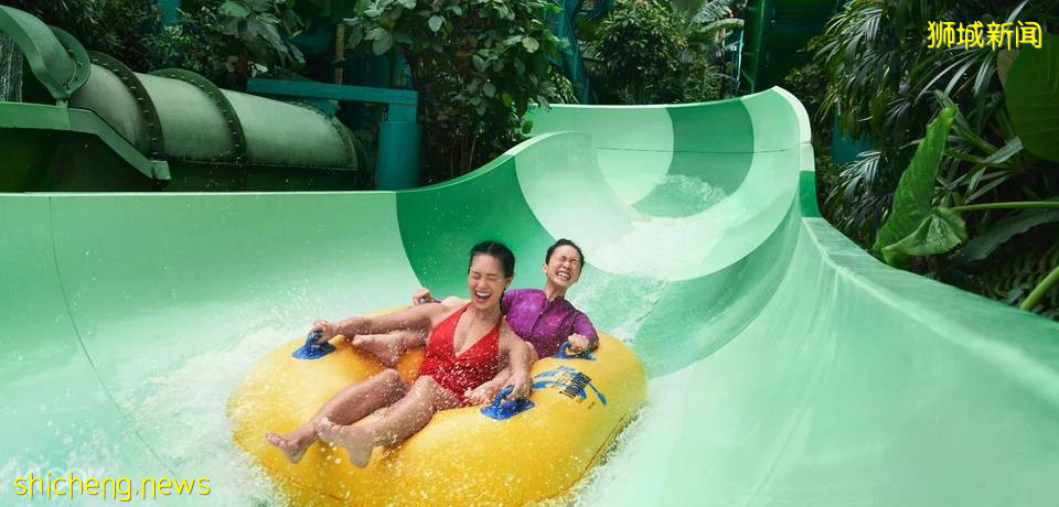 清凉一夏💦 圣淘沙水上探险乐园重开!入场门票推出优惠价格🔝 最低价票只要S$20