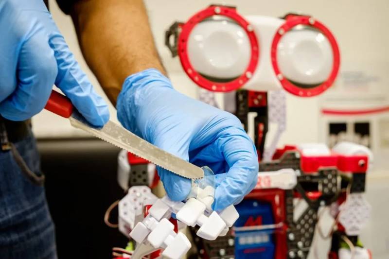 NTU 科研團隊實現機器人識別疼痛及自我修複功能