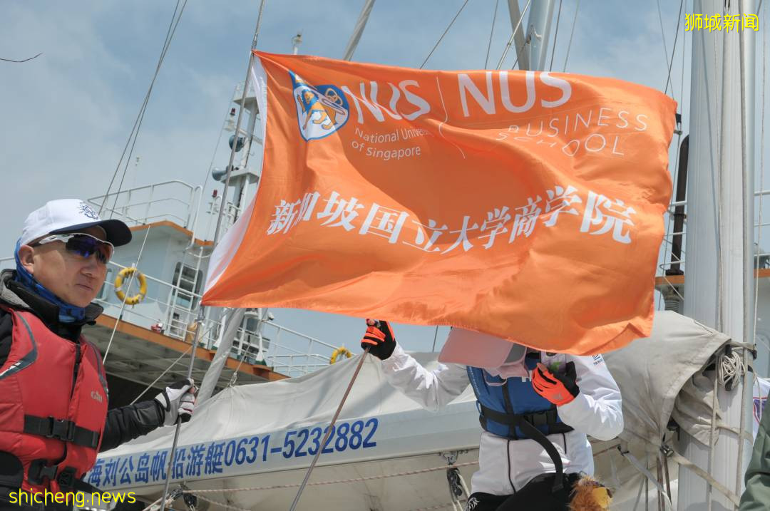 新国大商学院帆船队首次出征夺冠