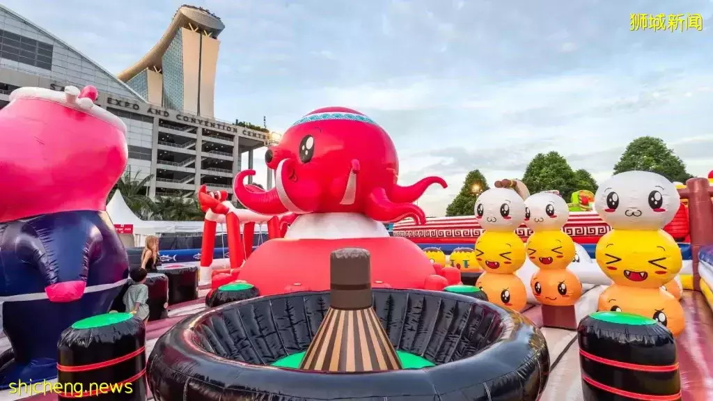 滨海湾充气城堡嘉年华!超大超好玩!活动有效期至6月26日