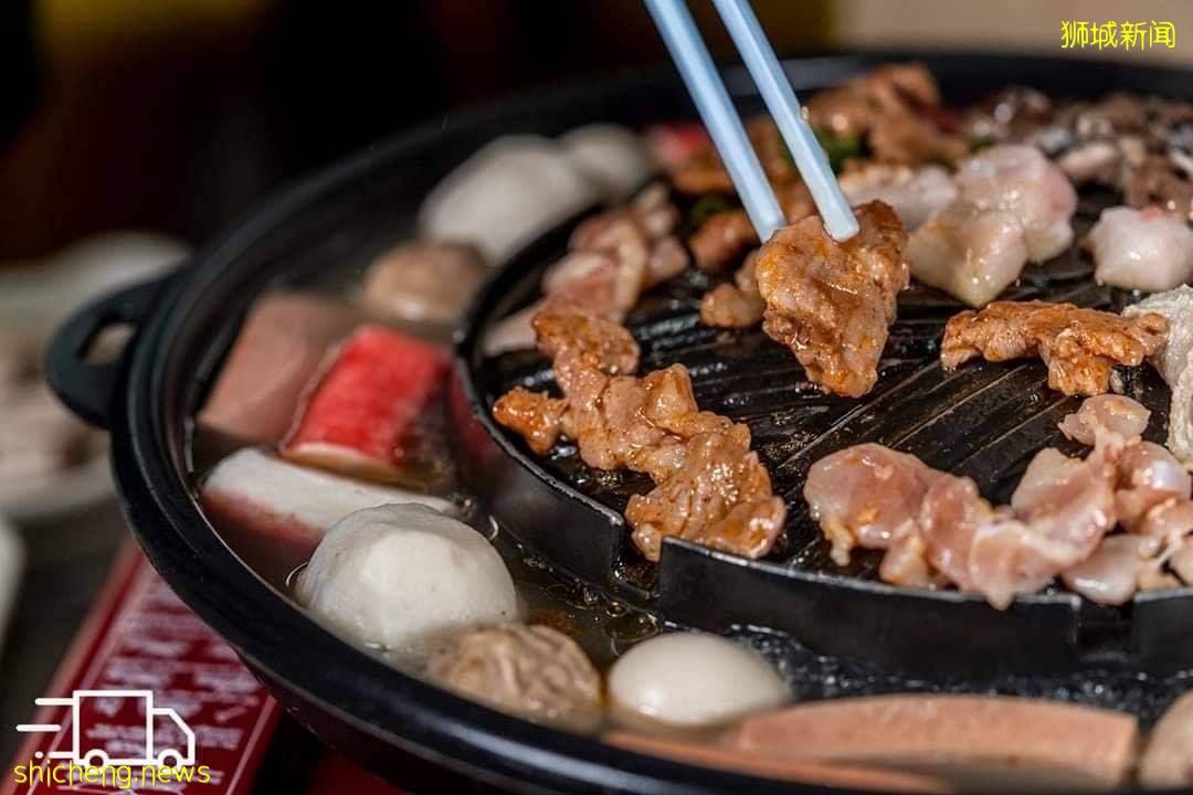 “Phuket Town Mookata”食材+醬料+火爐+烤盤，全部外送到你家🏠滿屏肉山、豪華享受🔥