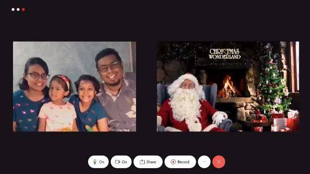 新加坡滨海湾花园圣诞仙境线上线下同开放!可以和圣诞老人通视频哟