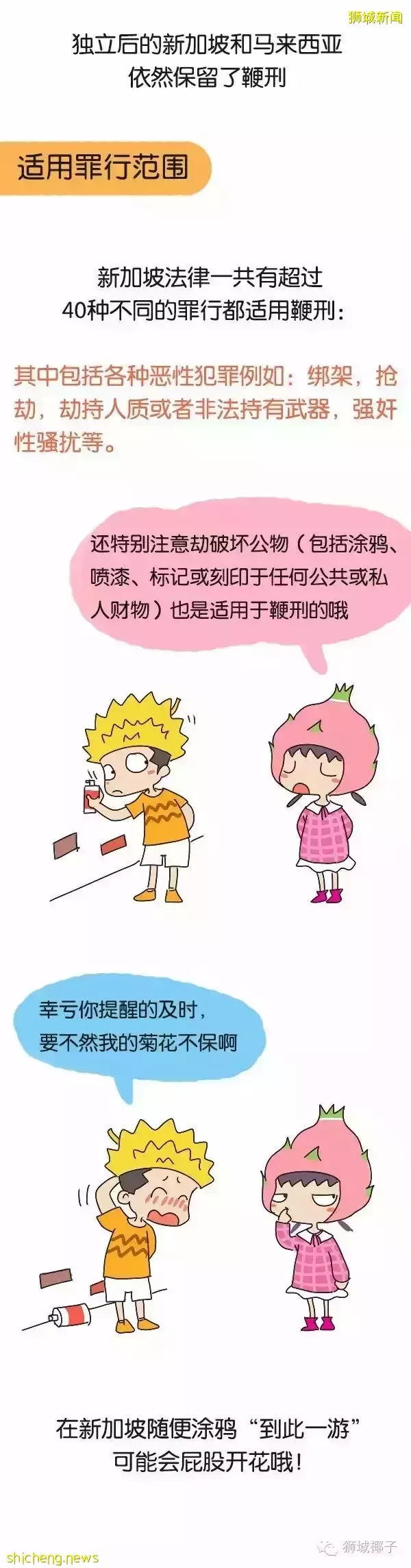 坐牢33年，最高鞭刑24下！禽獸生父性侵4個女兒十余年！新加坡這些行爲也會被鞭