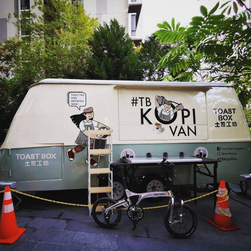 流動餐車環遊全島!吐司工坊Toast Box Kopi Van穿梭新加坡各個角落💥 輕松解決早午餐👍🏻