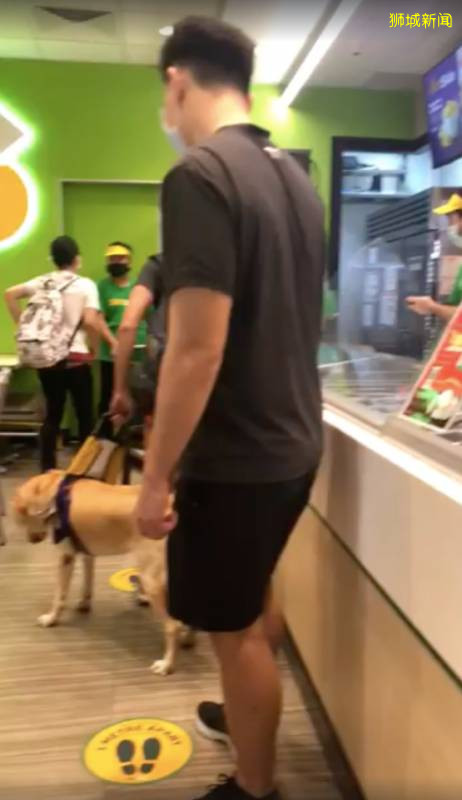 subway禁止導盲犬進入，隨後做出道歉並加強員工教育