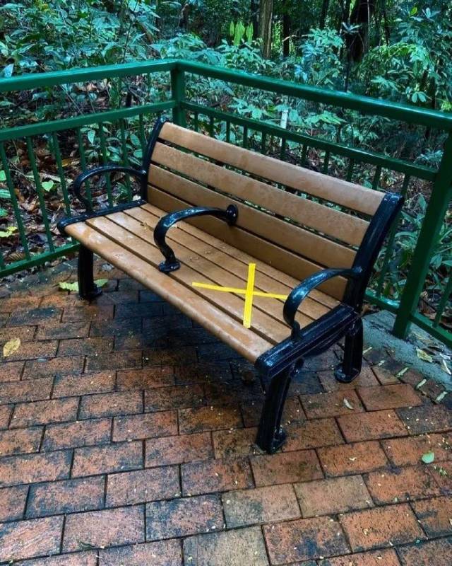 新加坡用膠帶做了一場大型公共藝術