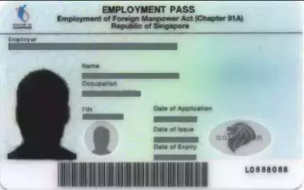新加坡EP SP WP 工作准證詳細簡介來了