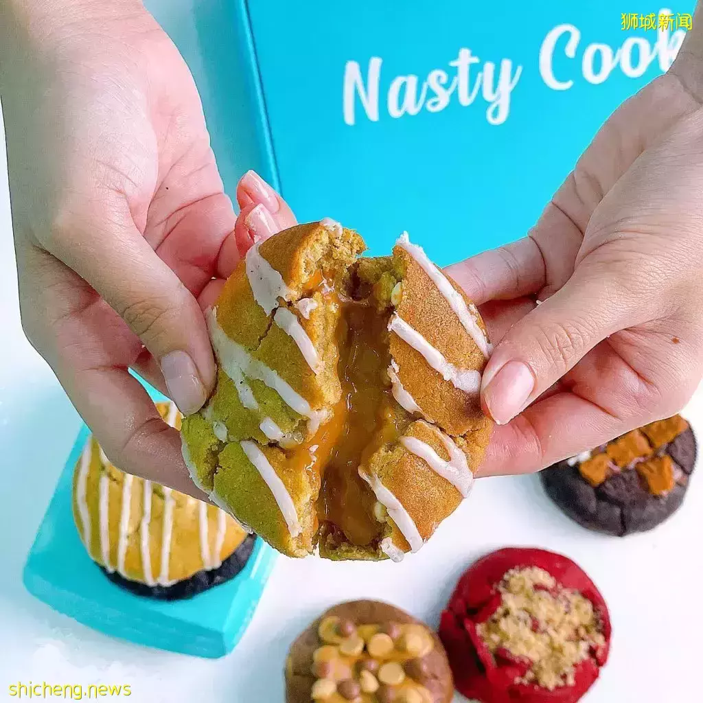 Nasty Cookie新分行落在怡丰城!艺术博物馆主题风格,延续蒂芙尼蓝经典色,快来打卡吧🍪