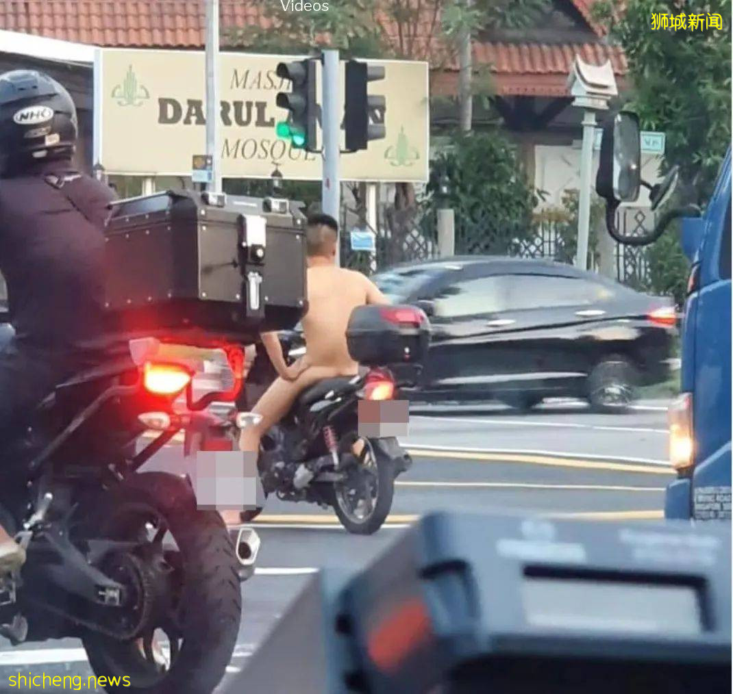 視頻曝光！新加坡這男子一天2次裸奔上街