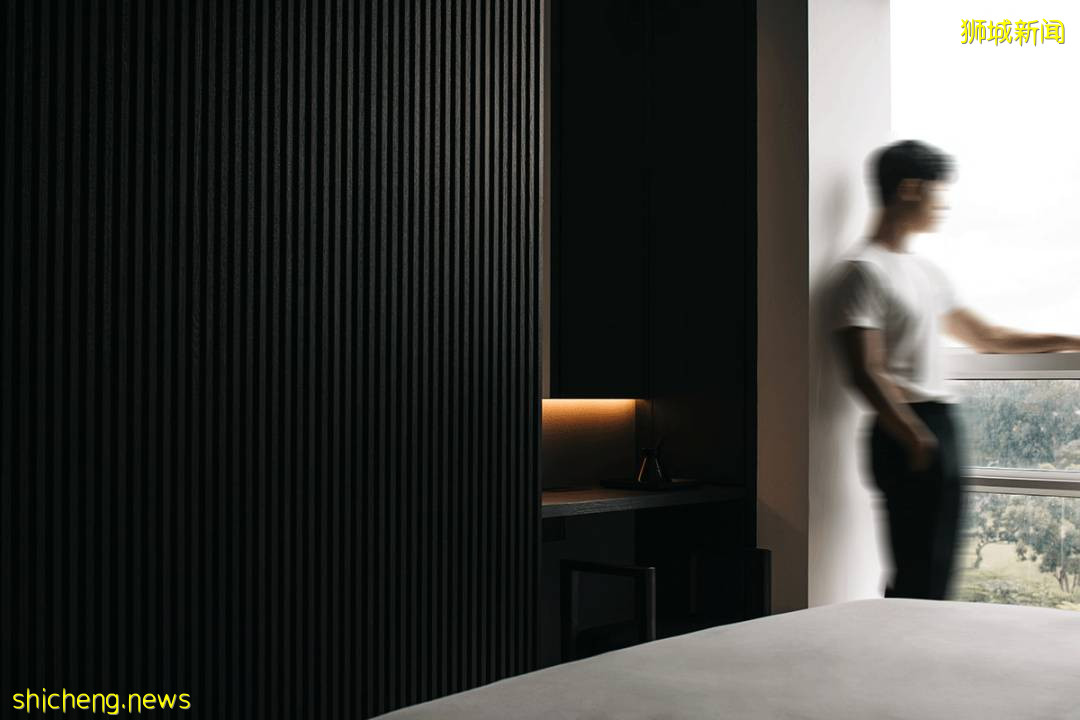 146㎡ 黑色调公寓,打造别样的轻奢感