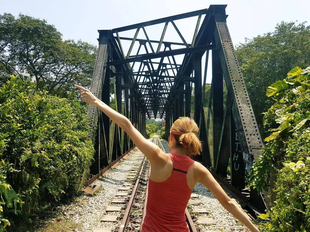 人少!景美!这条曾连接新加坡和马来西亚的“最美”铁路桥重新开放啦