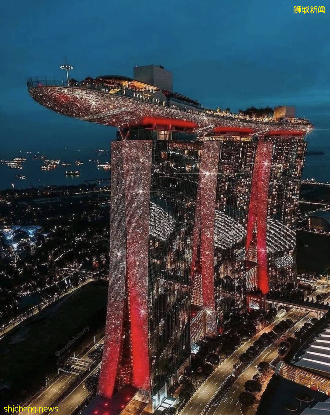 新加坡“遇襲”圖片遭瘋傳，驚現末日場景！魚尾獅斷頭、大樓被腰斬、市中心傾塌成廢墟