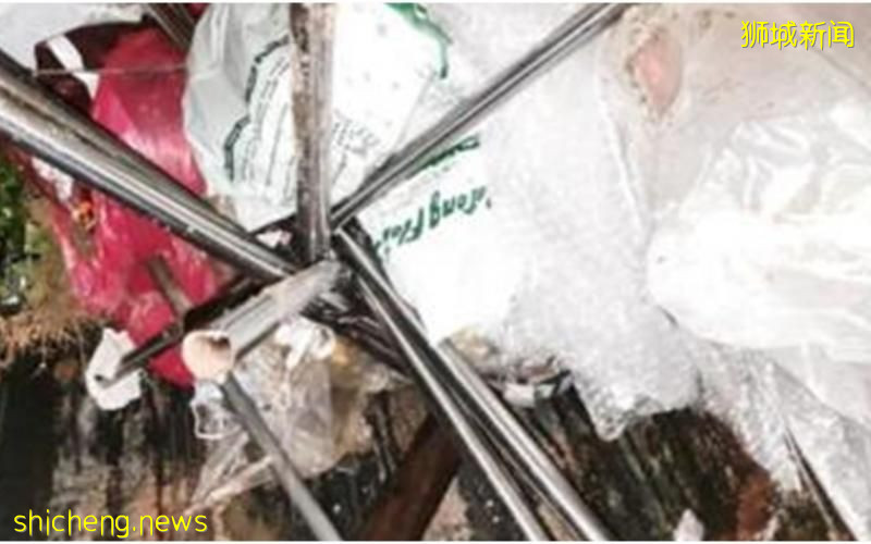 晾衣杆丢垃圾槽  垃圾发臭堵三楼高