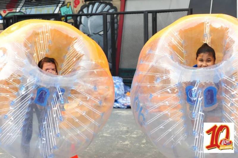 新加坡超大網紅氣球來啦！$35就能玩，翻滾跳躍，還能上山下海，太刺激了