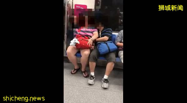 一對情侶在新加坡巴士上親熱,竟遭安哥破口大罵