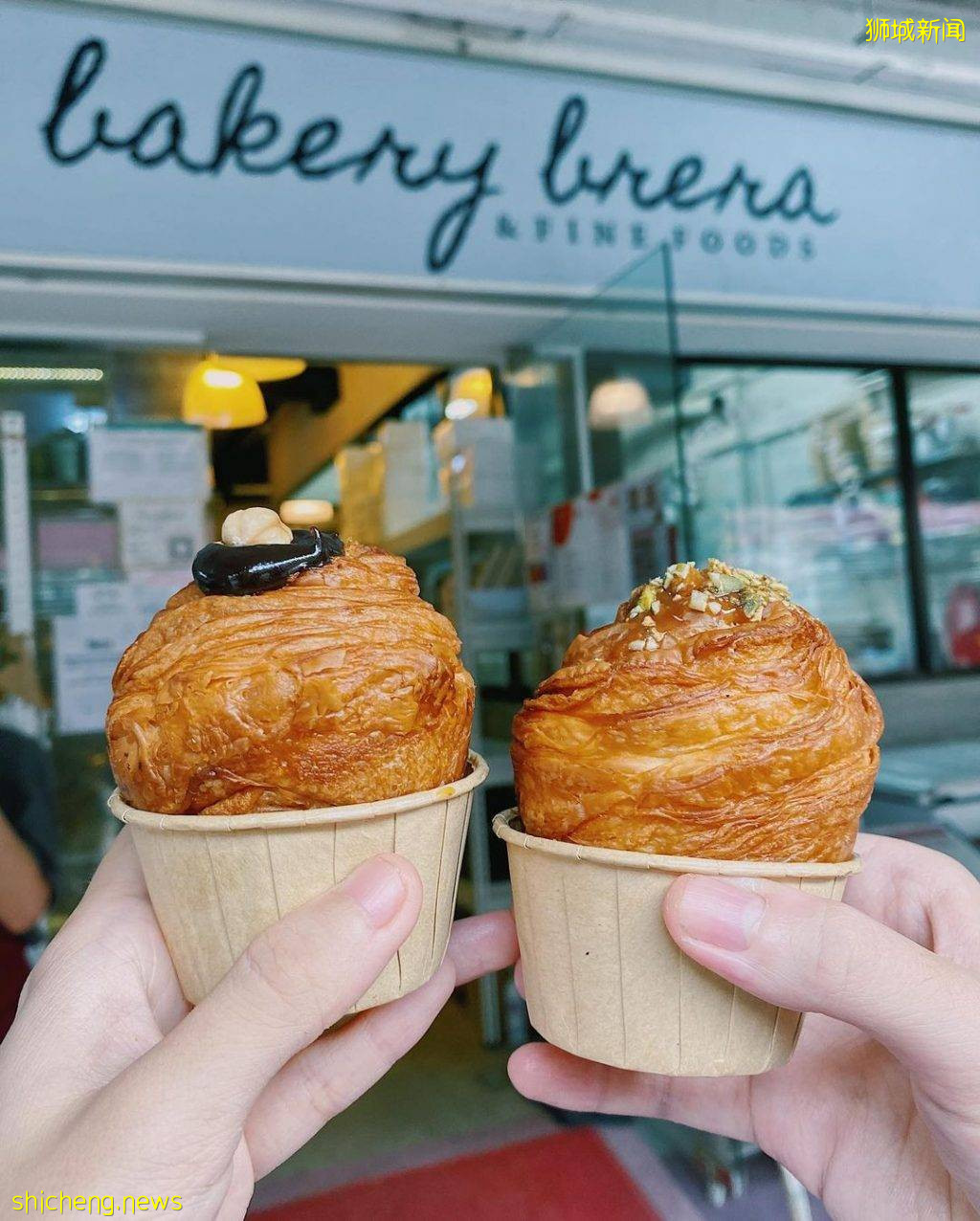 烘焙界混血面包!搜罗新加坡Cruffin好吃处🤤可颂酥脆外表、玛芬松软口感,好吃又好拍💕