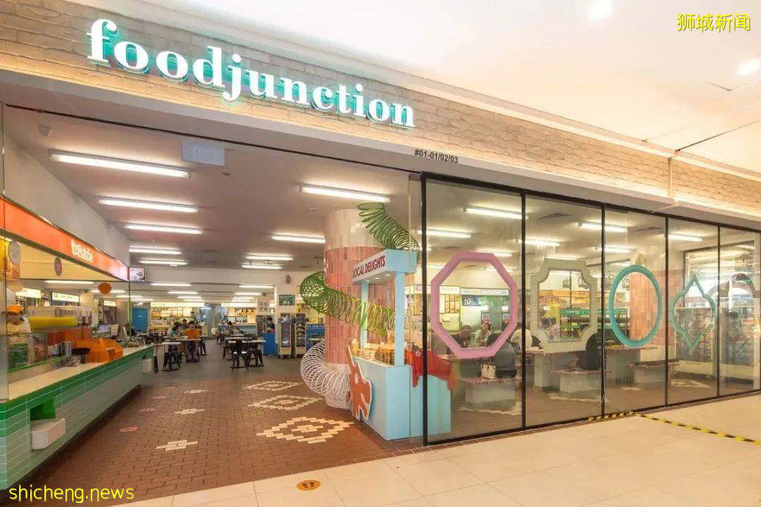 首个！新加坡HDB主题食阁，电梯、复古瓷砖、龙头游乐场高度还原