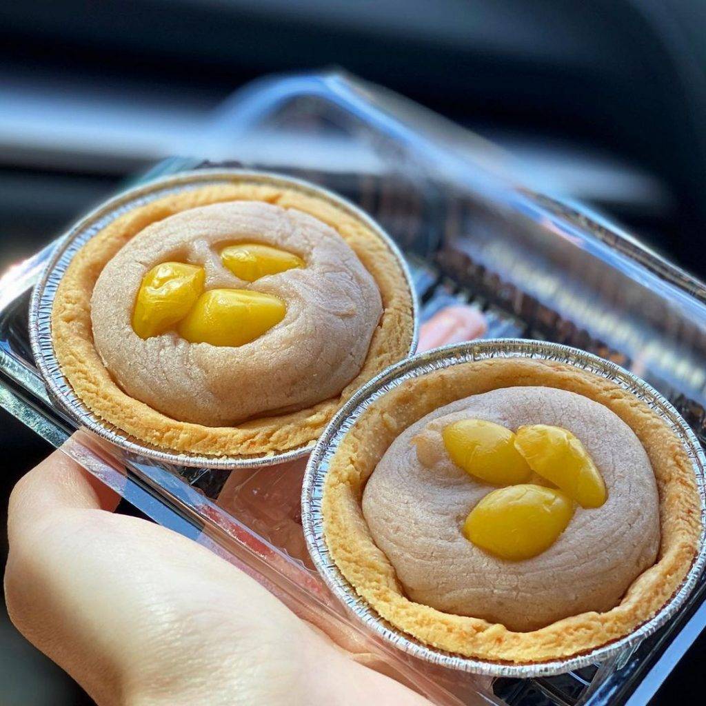 June Bakery老字号手工芋泥挞💜内馅满满、每日新鲜出炉,临近中午一扫而空全卖完啦🔥