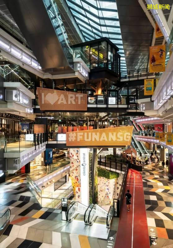 新加坡Funan“黑科技購物中心” 亮爆想像力眼球