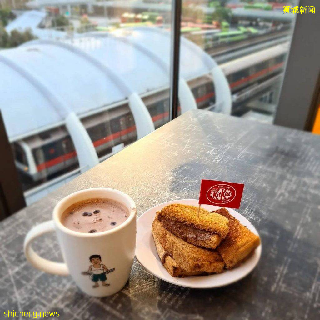 Kopitiam & Foodfare限時推出KitKat吐司🍞醇厚香甜巧克力醬,吃了欲罷不能🍫直到9月30日