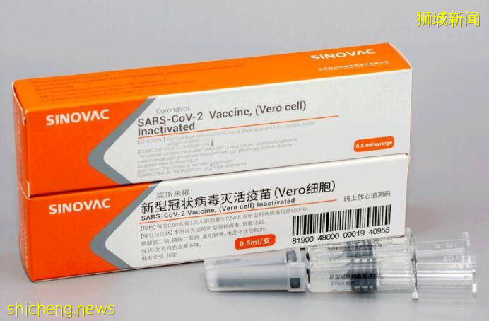 中國“國藥”疫苗列入世衛組織“疫苗庫”，新加坡購買的“科興”呢