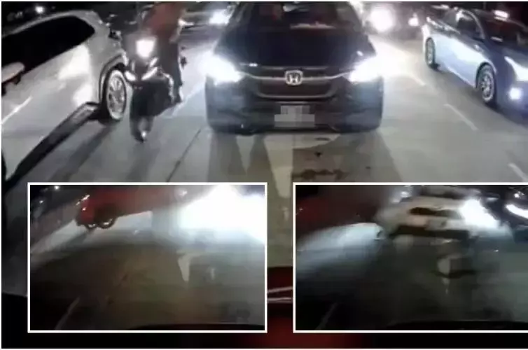 视频流出,淡滨尼深夜飙车5连环相撞,死者竟是本地艺术家