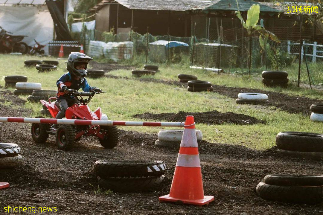 刺激!儿童仅$15!新加坡首个越野摩托车基地等你来玩